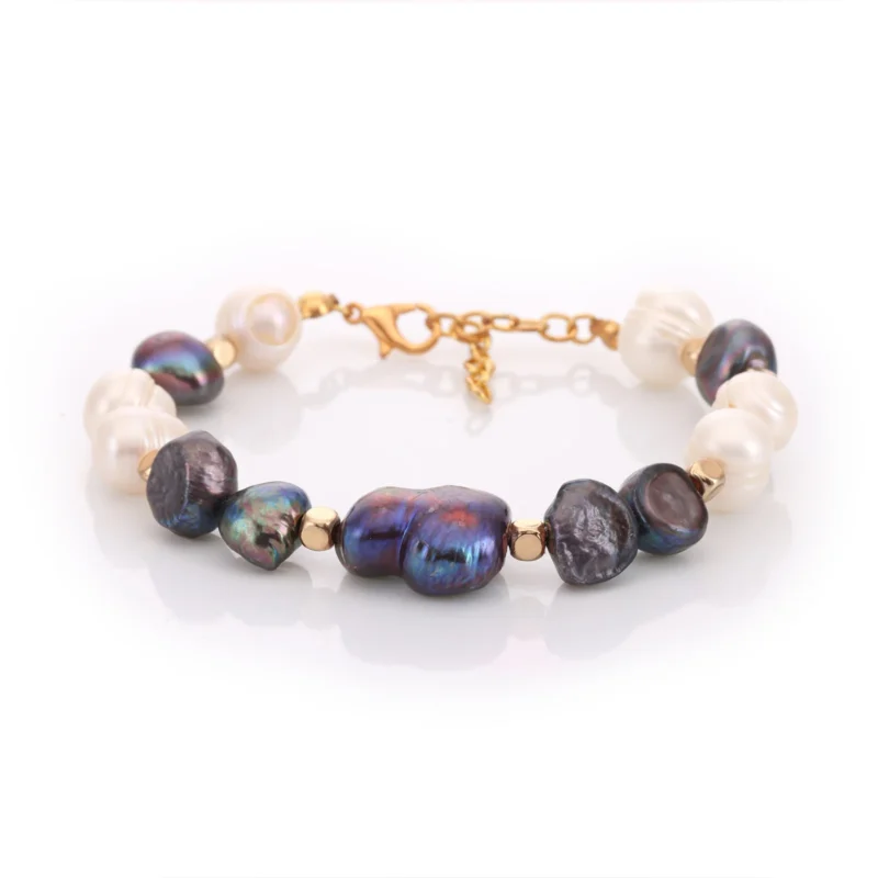Bracelet Perles Baroques — Réf. B014