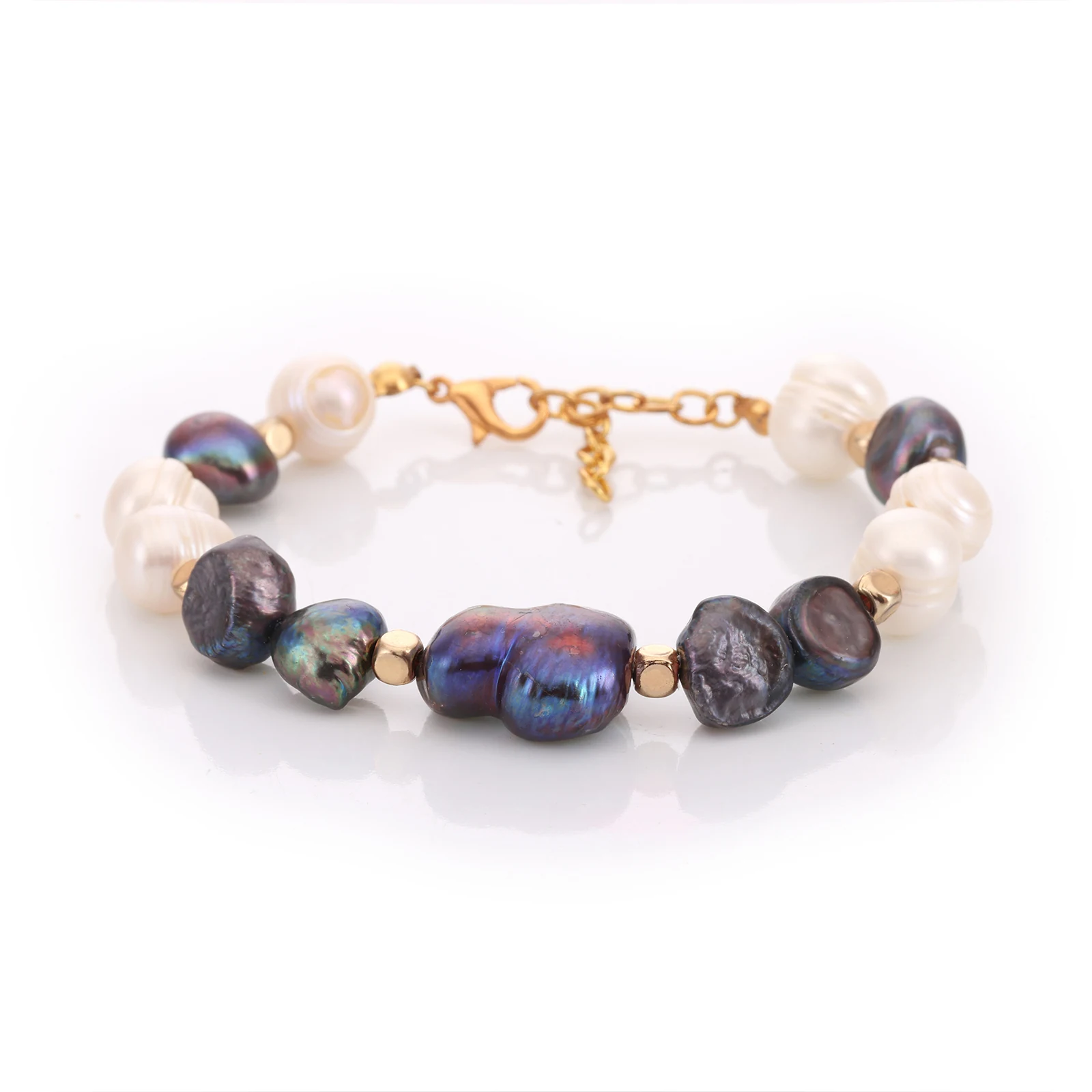Bracelet Perles Baroques — Réf. B014
