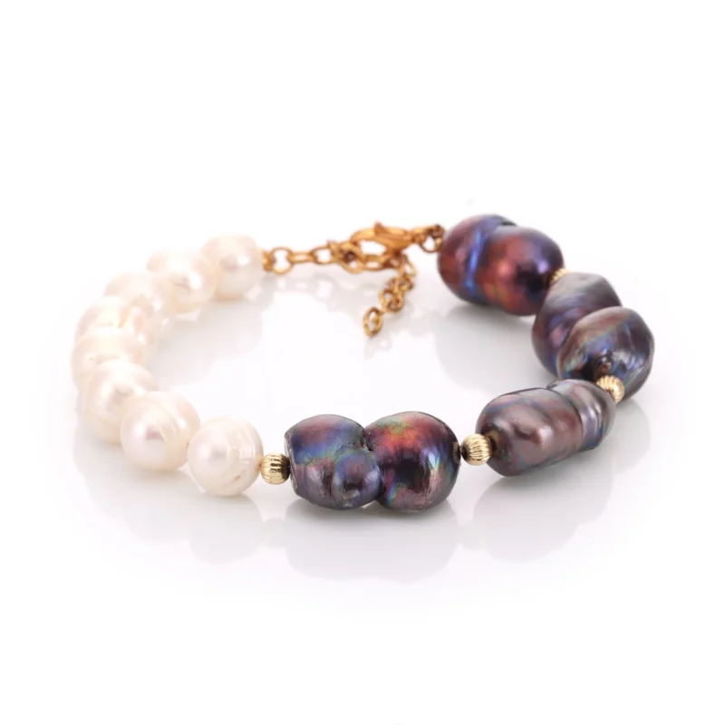 Bracelet Perles Baroques — Réf. B015