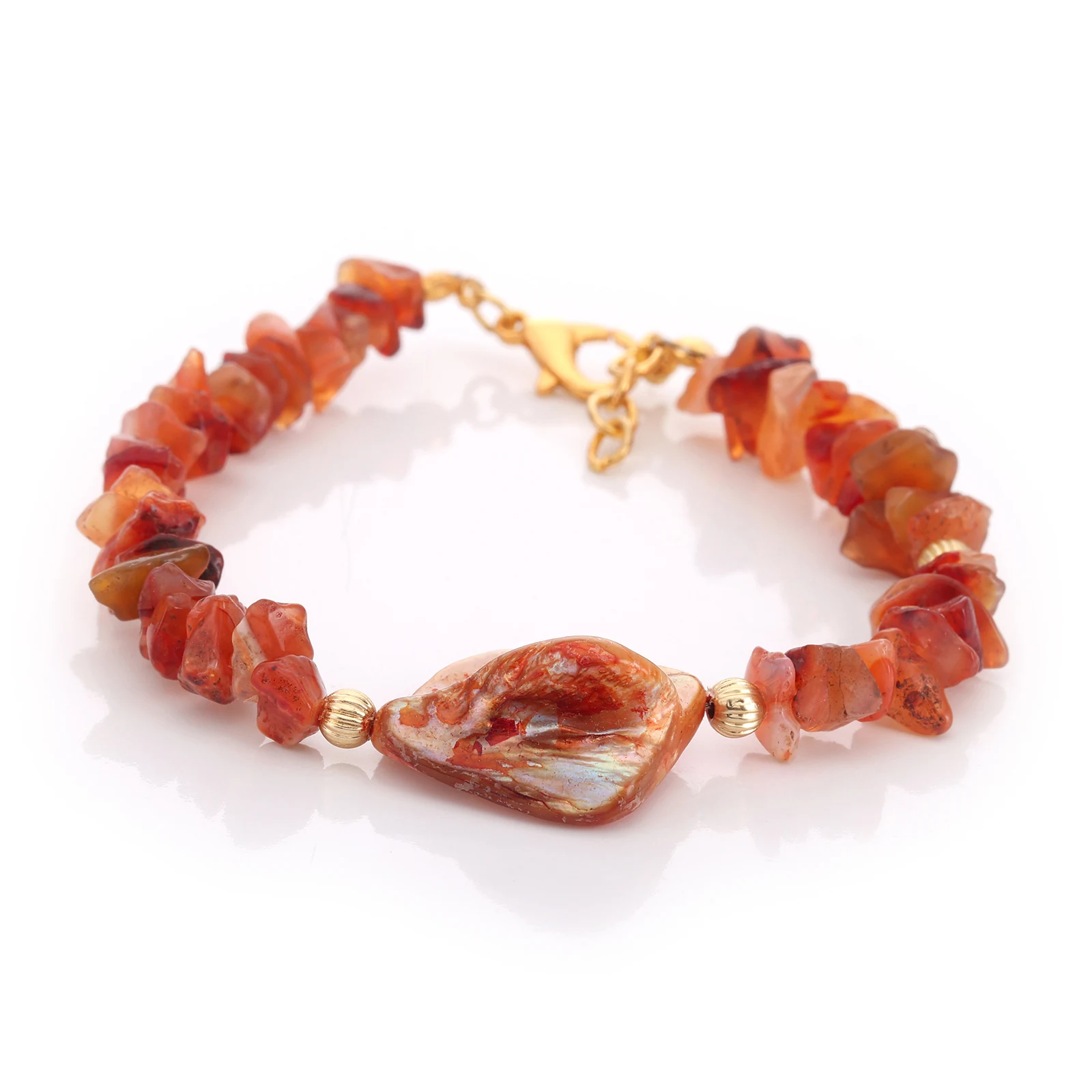 Bracelet Agate & Nacre