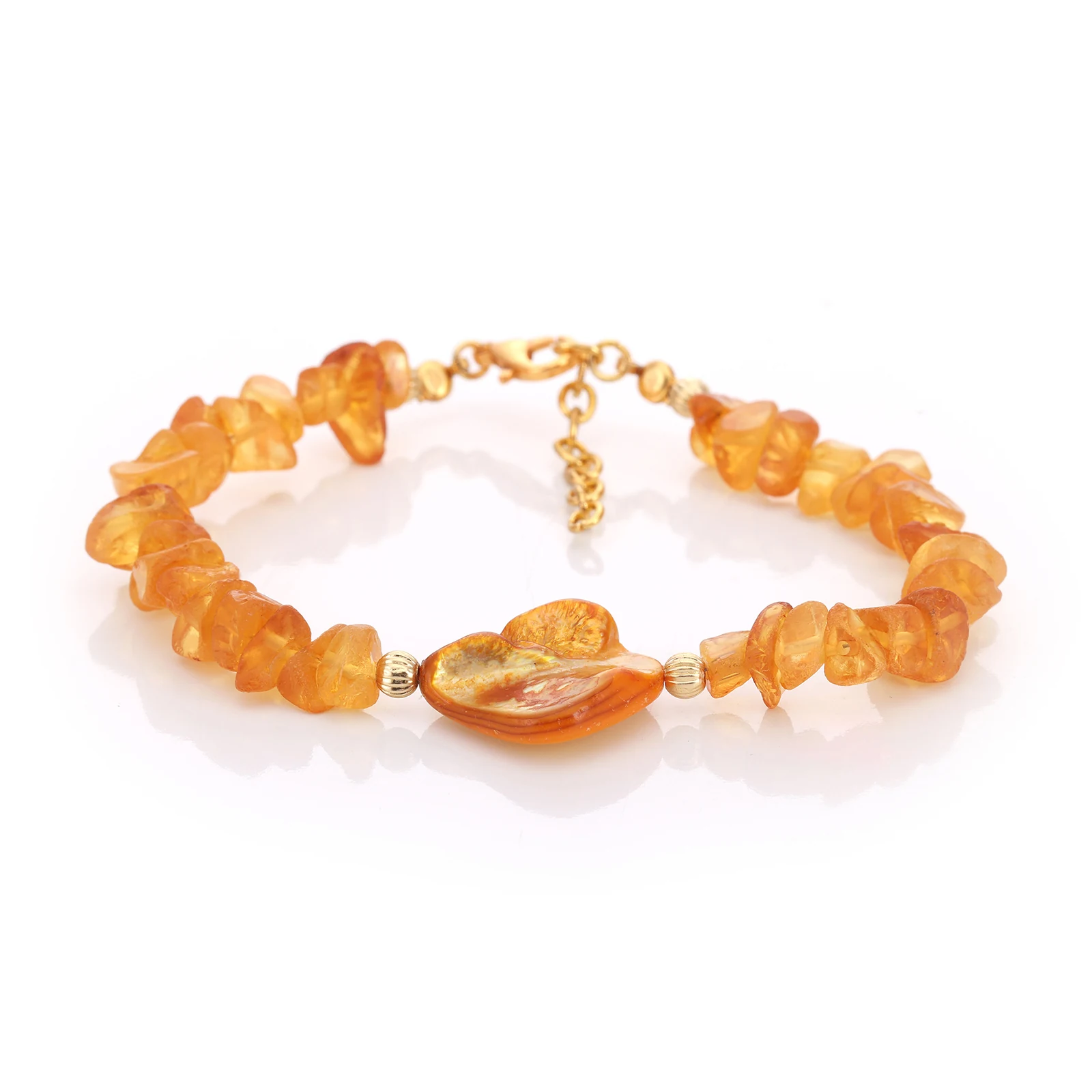 Bracelet Ambre & Nacre