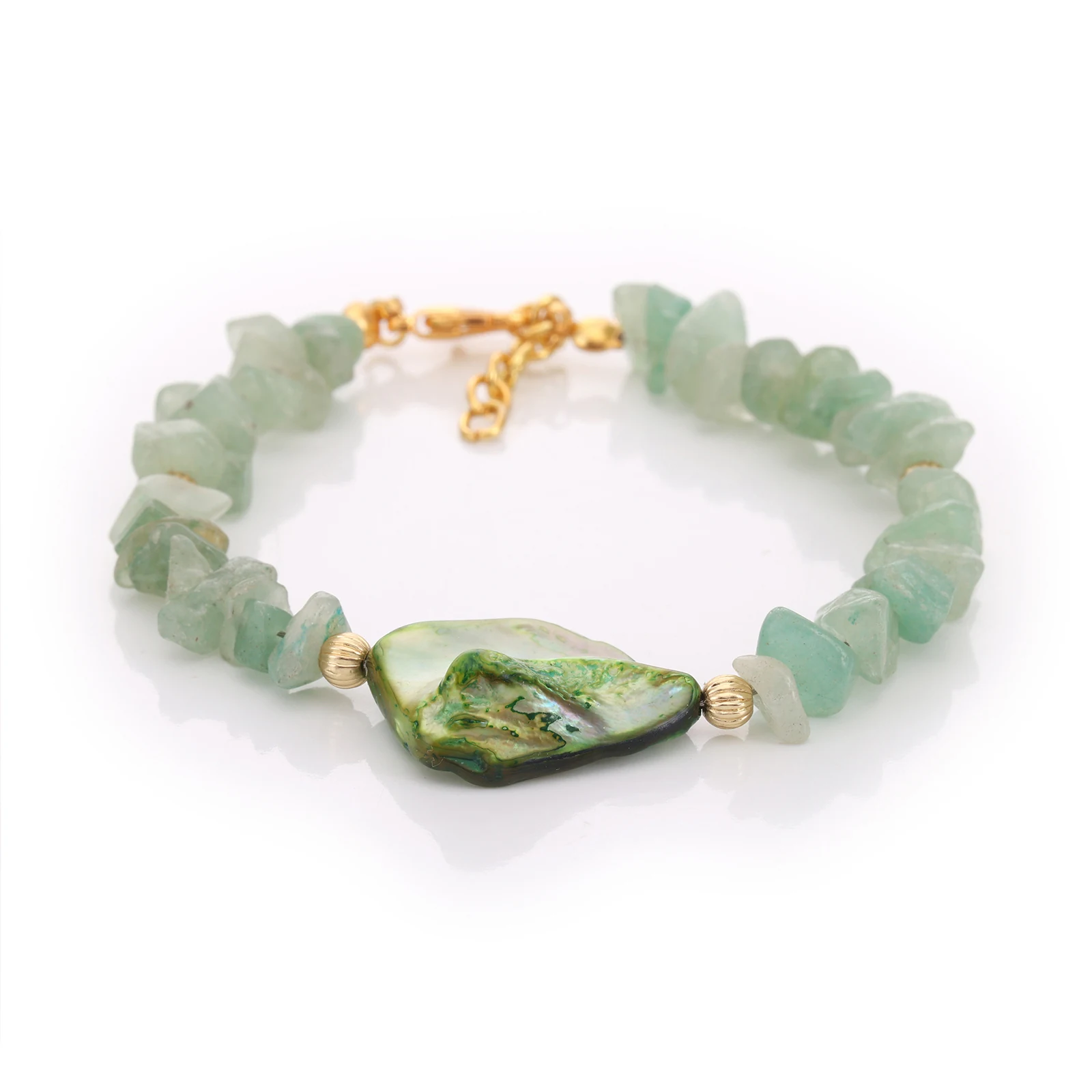 Bracelet Aventurine & Nacre