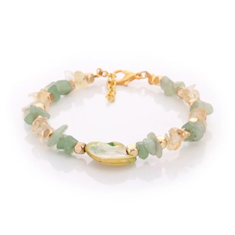Bracelet Citrine & Aventurine