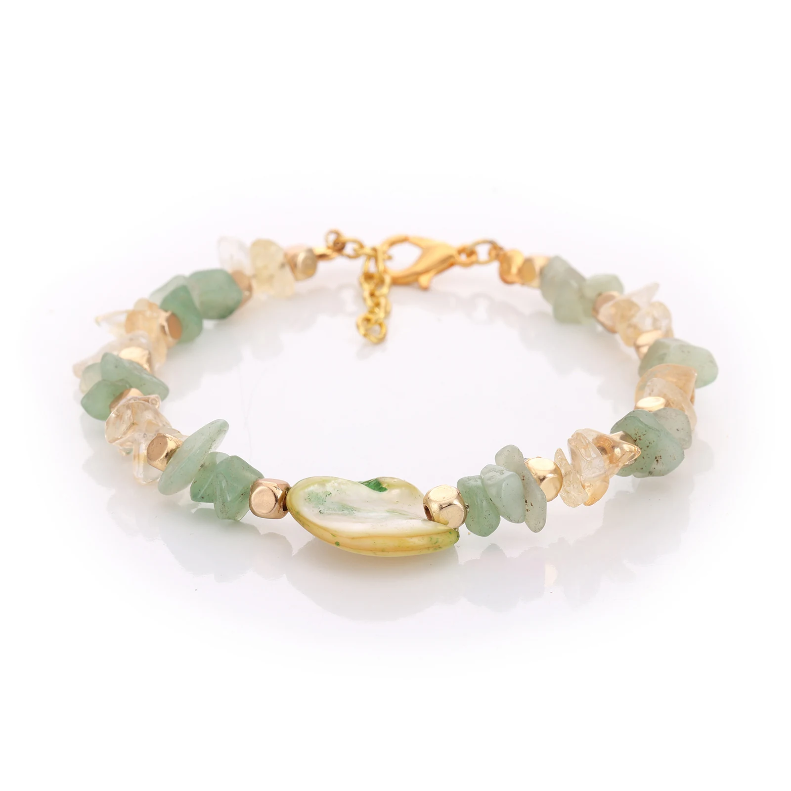 Bracelet Citrine & Aventurine