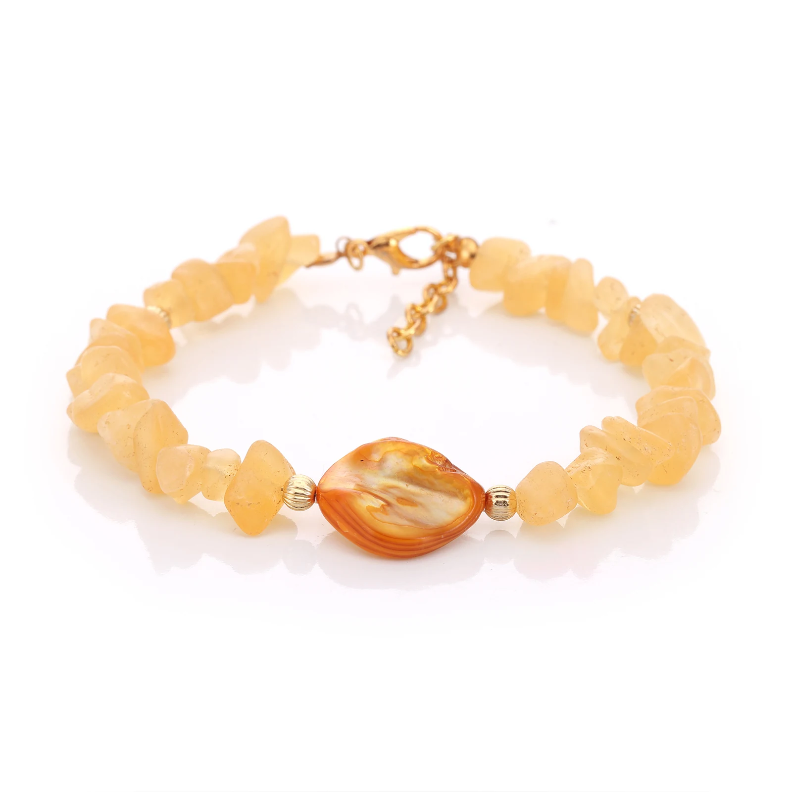 Bracelet Citrine & Nacre