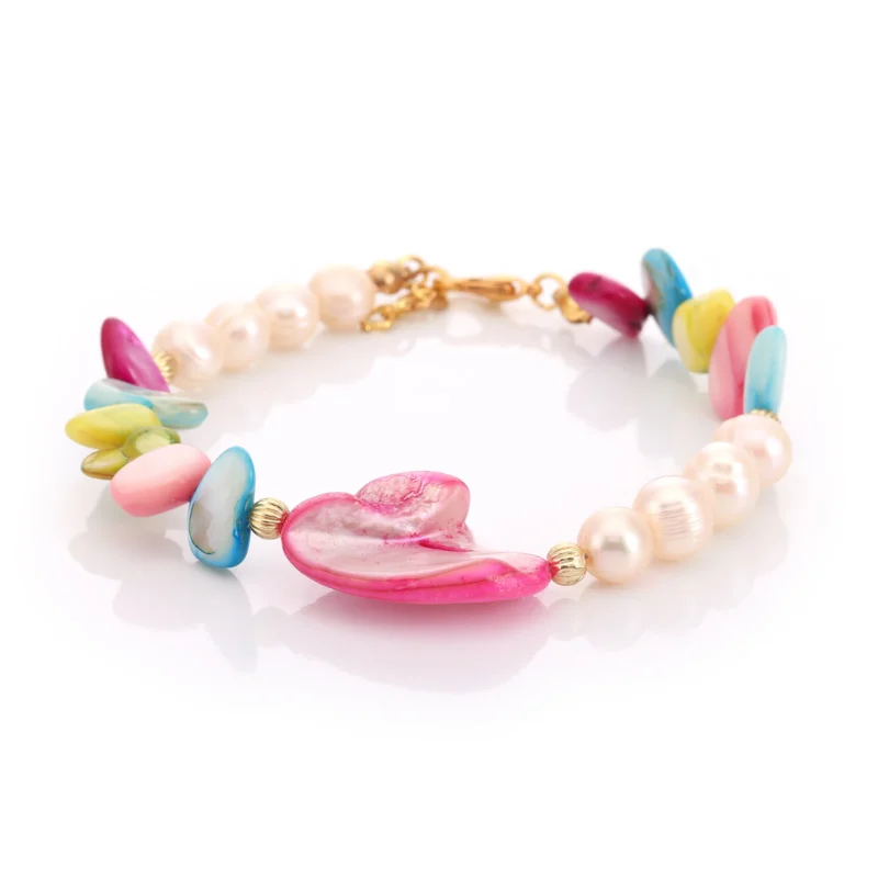 Bracelet Nacre & Perles de Culture — Réf. B084