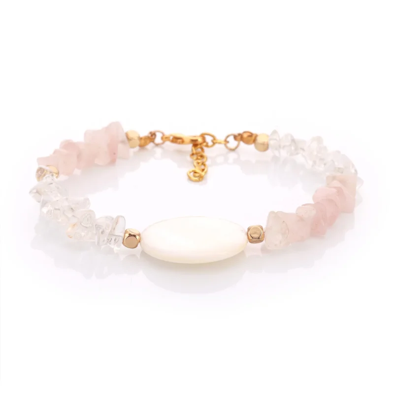 Bracelet Nacre & Quartz