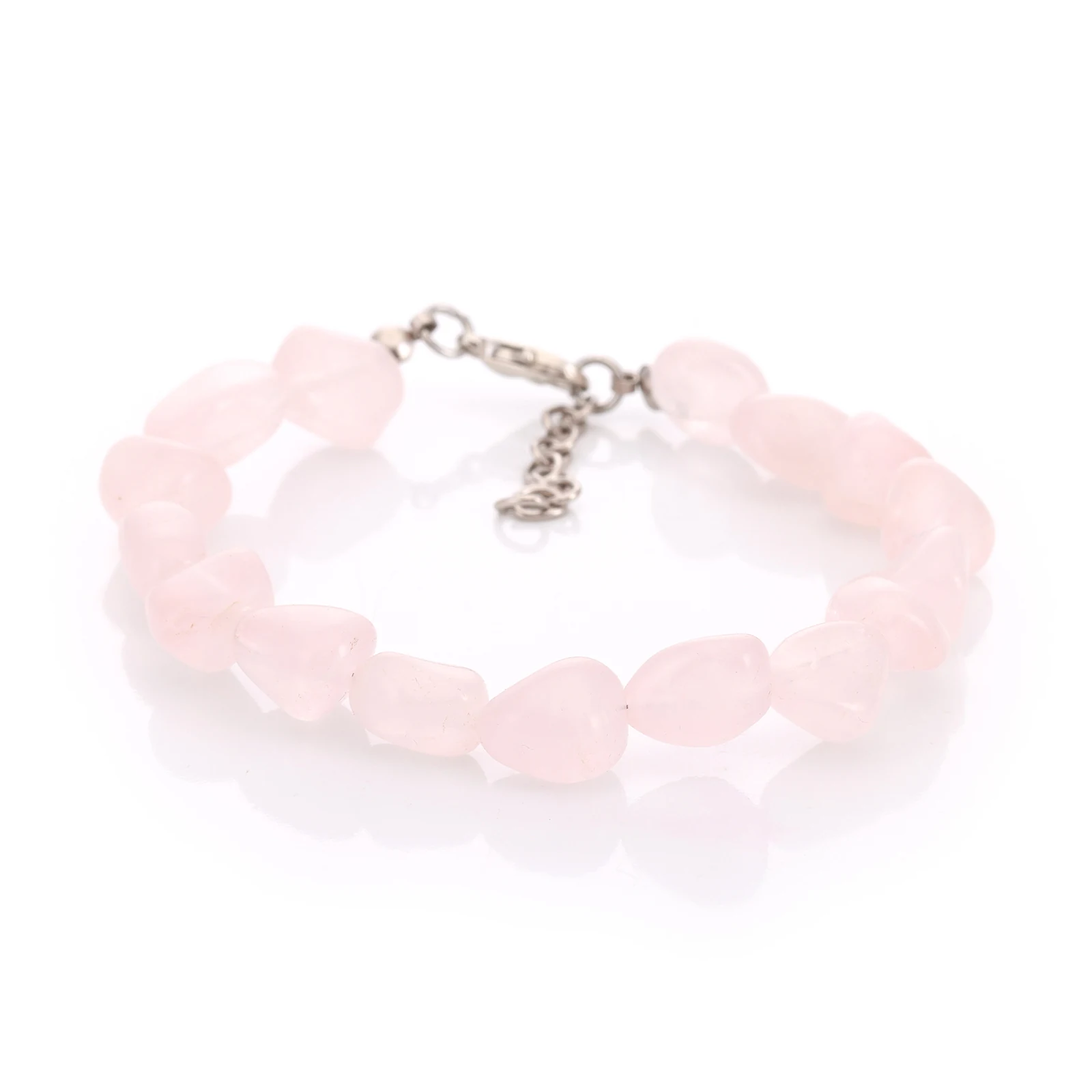 Bracelet Quartz rose & Quartz