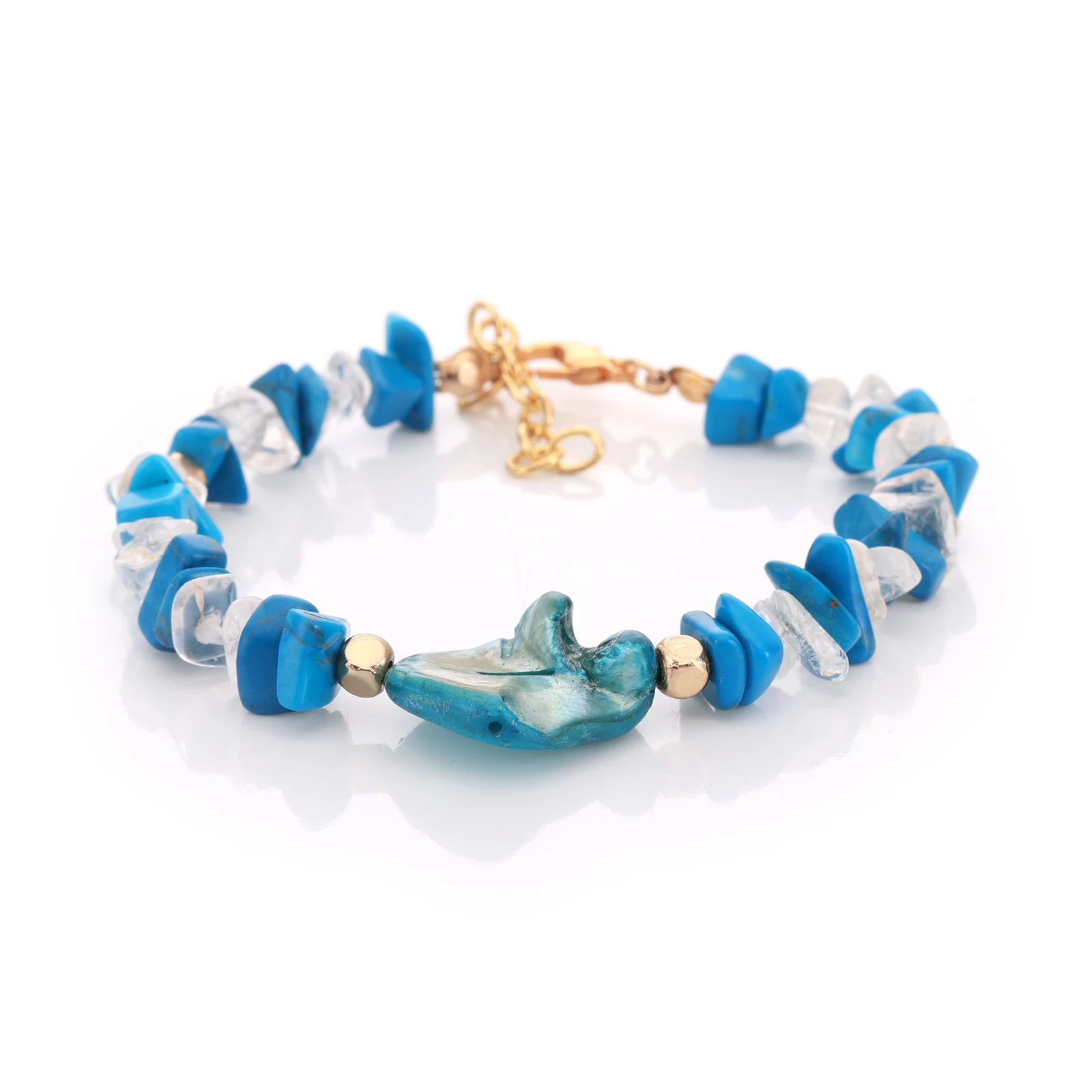 Bracelet Howlite & Nacre