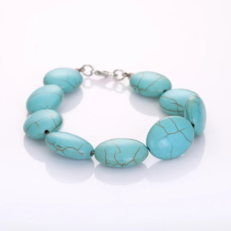 Bracelet Howlite — Réf. B117