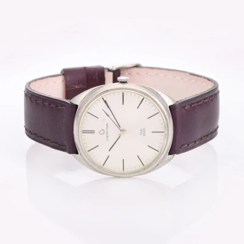 Certina Club 2000 — Cadran Argenté