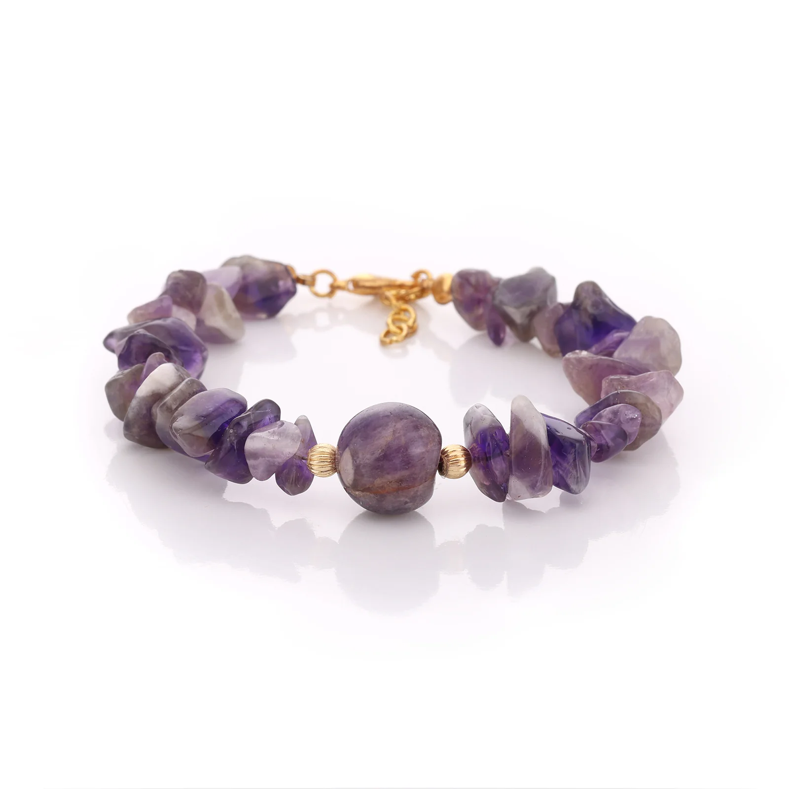Bracelet en améthyste