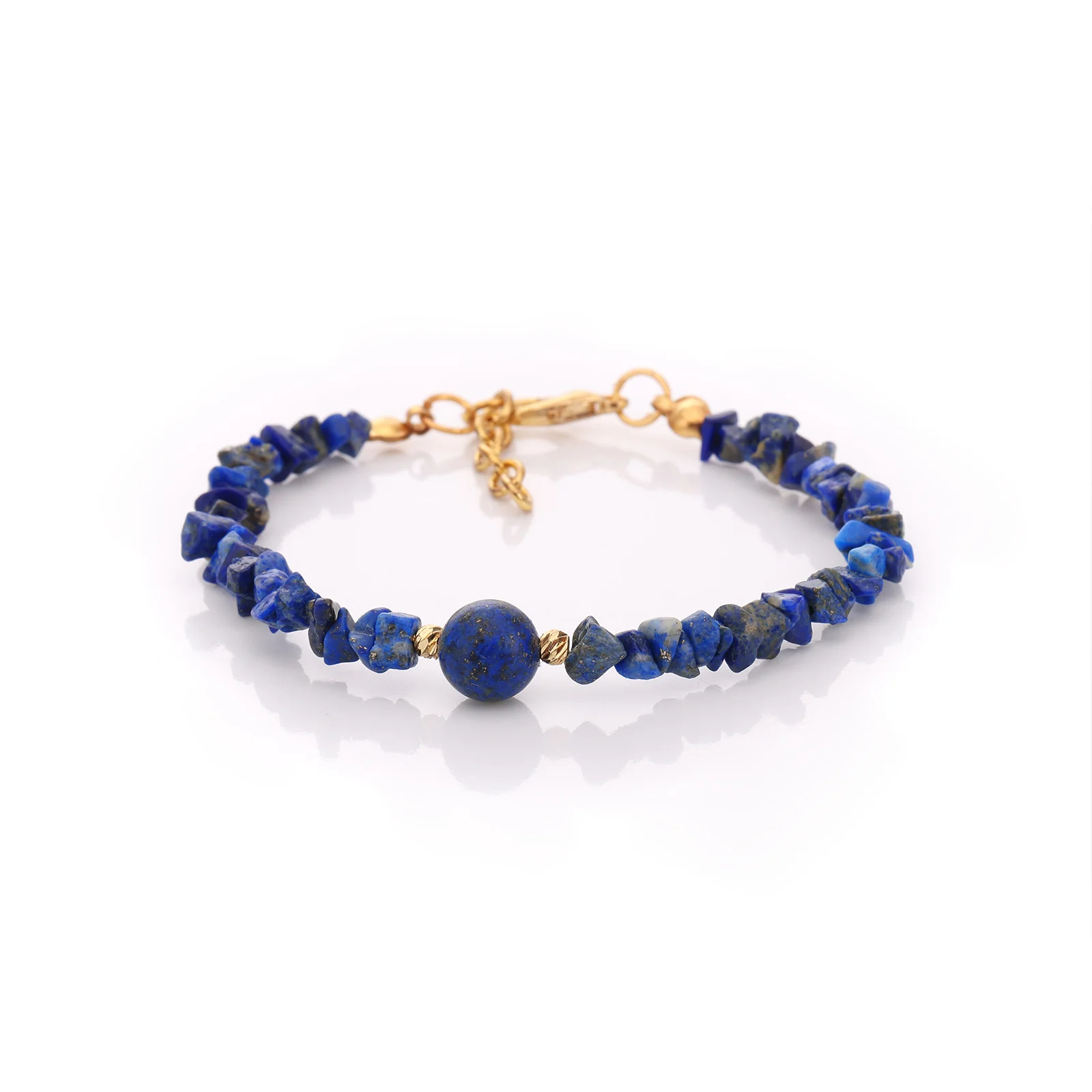 Bracelet en lapis-lazuli