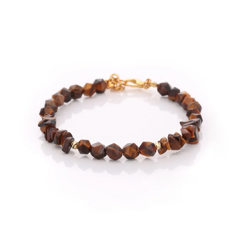Bracelet en œil de tigre