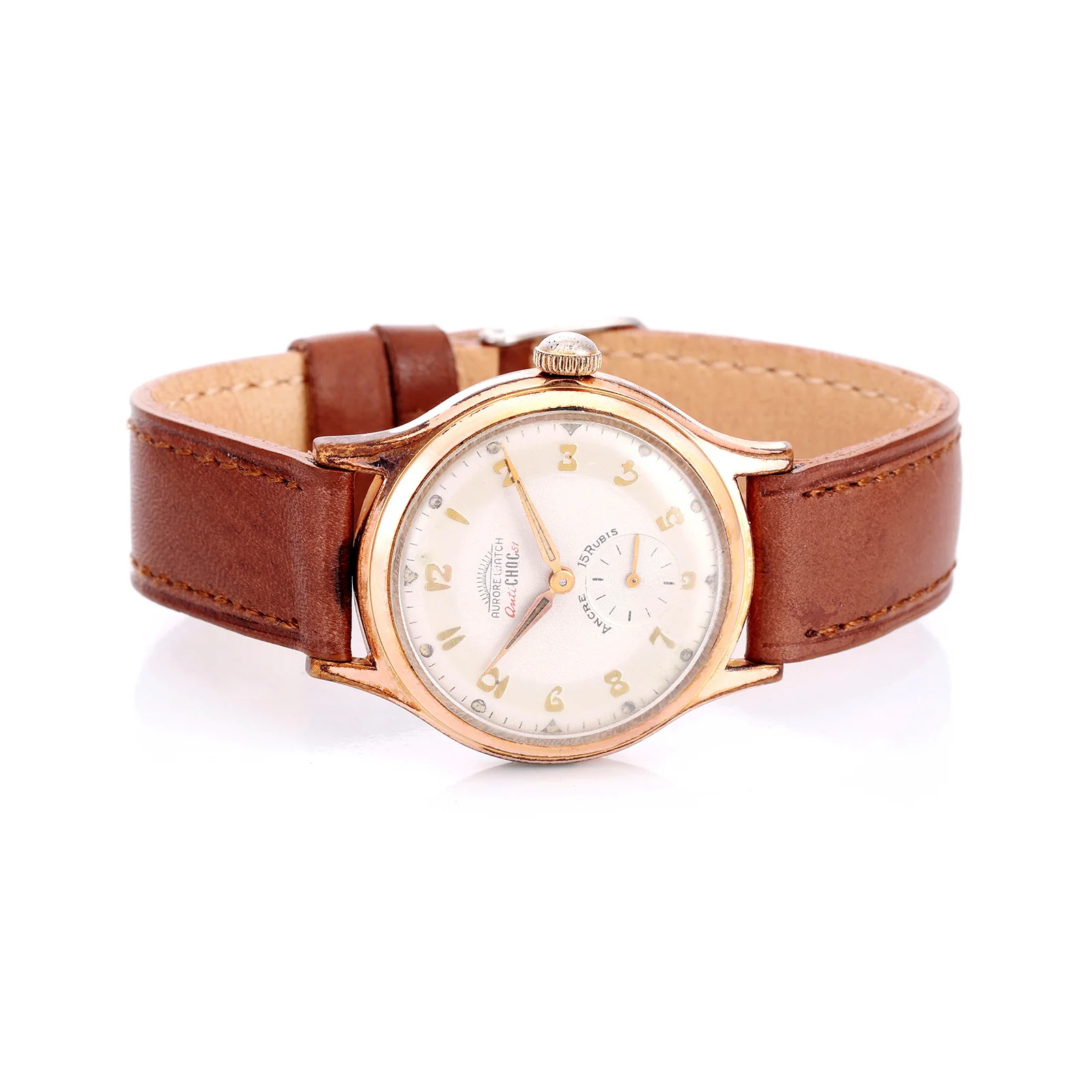 Montre Vintage Aurore — Anti-Choc, Petite Seconde