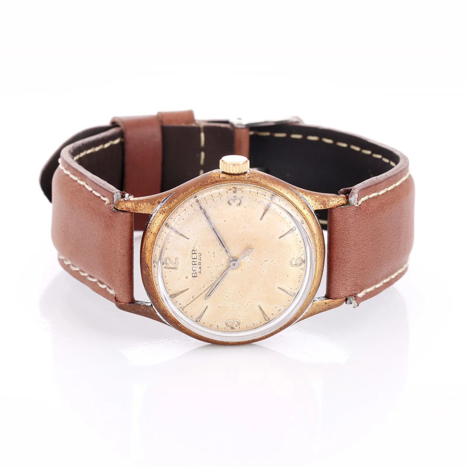 Montre Vintage Borer Aarau — Petite Seconde