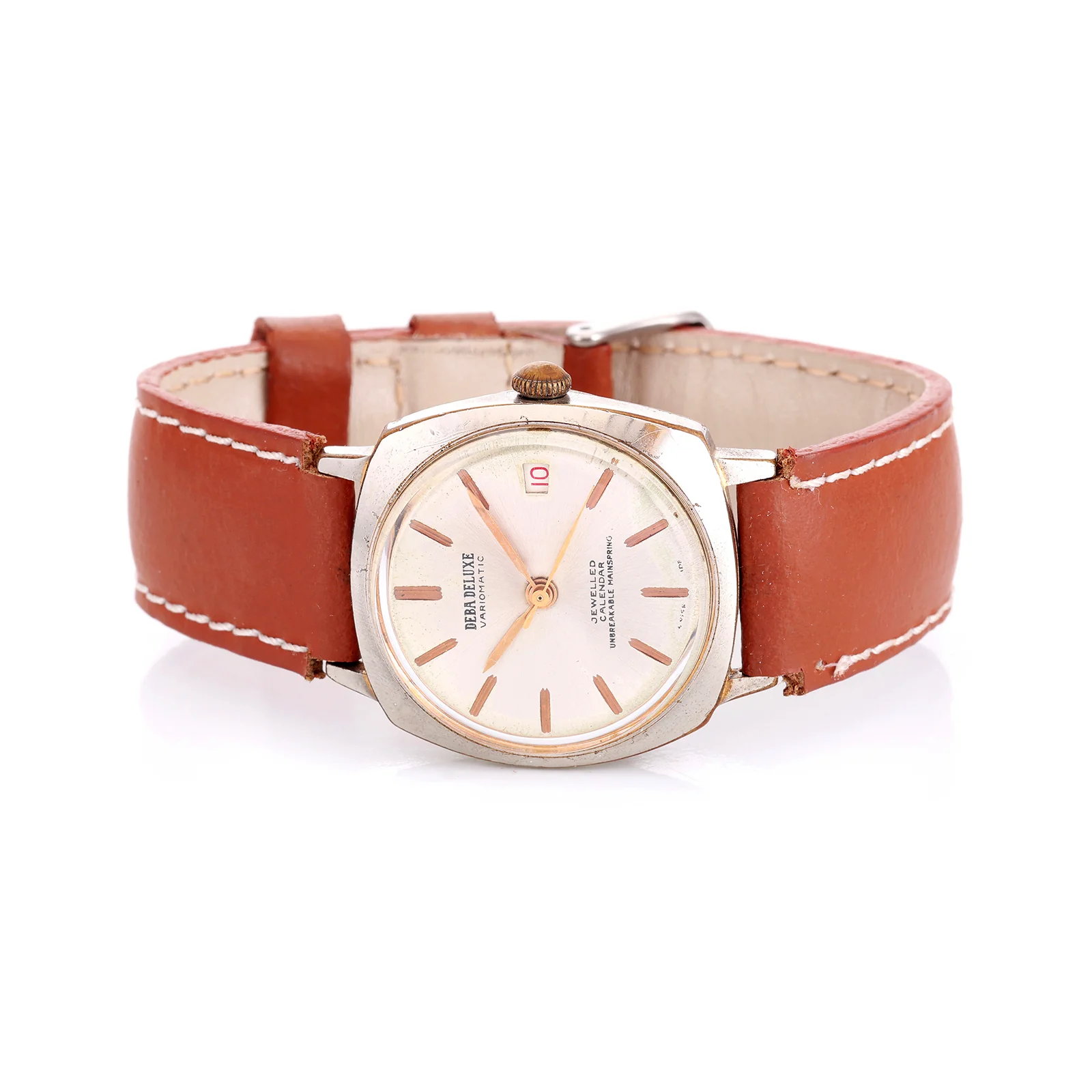 Montre Vintage Deba de Luxe — Variomatic, Petite Seconde