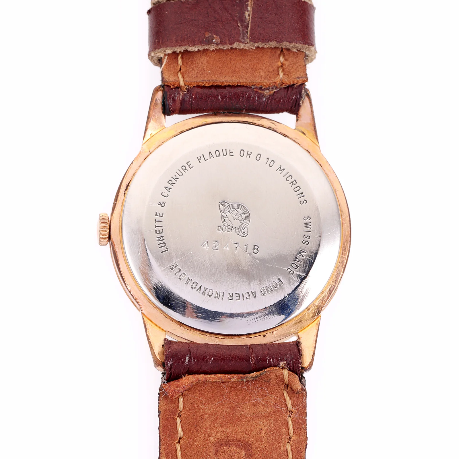 Montre Vintage Dogma — Réf. 424718, Swiss Made