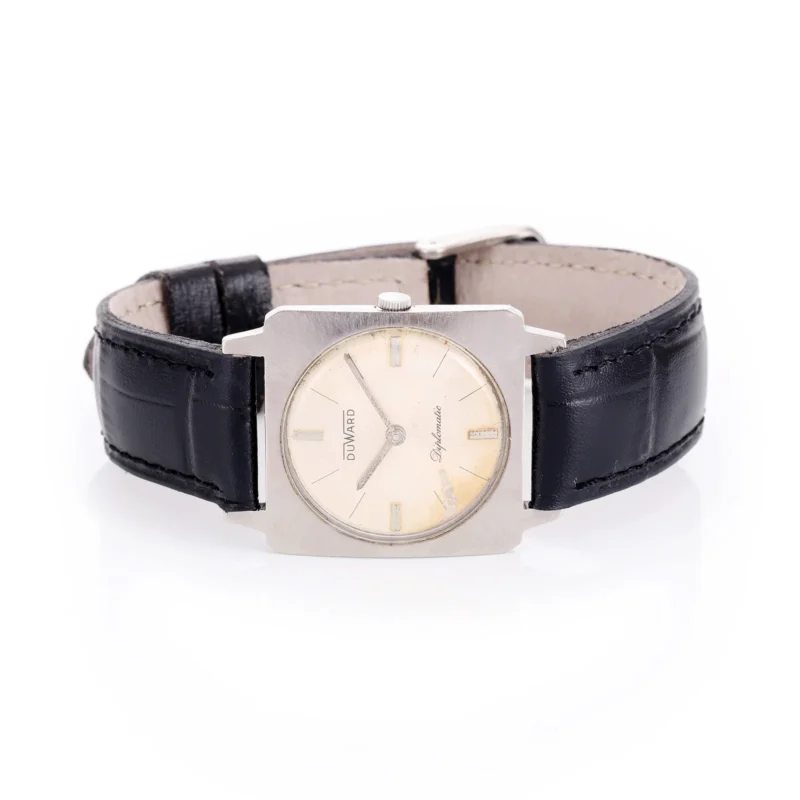 Montre Vintage Duward — Diplomatic, Cadran Crème