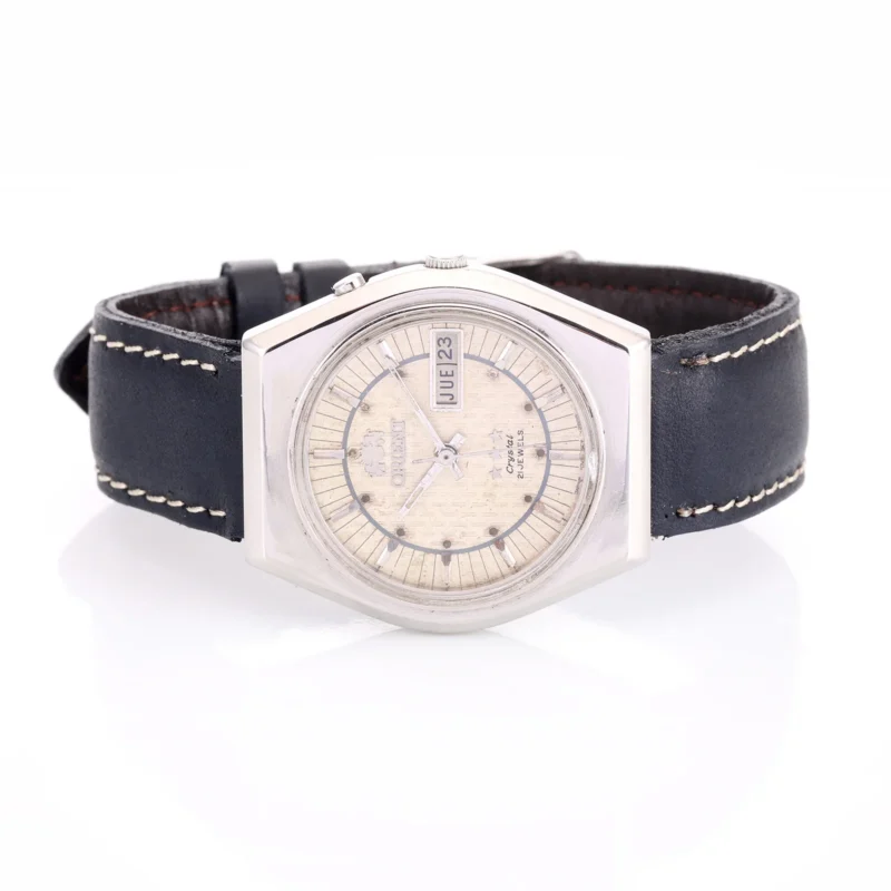 Montre Vintage Orient — 3 Stars Crystal, Cadran Lin