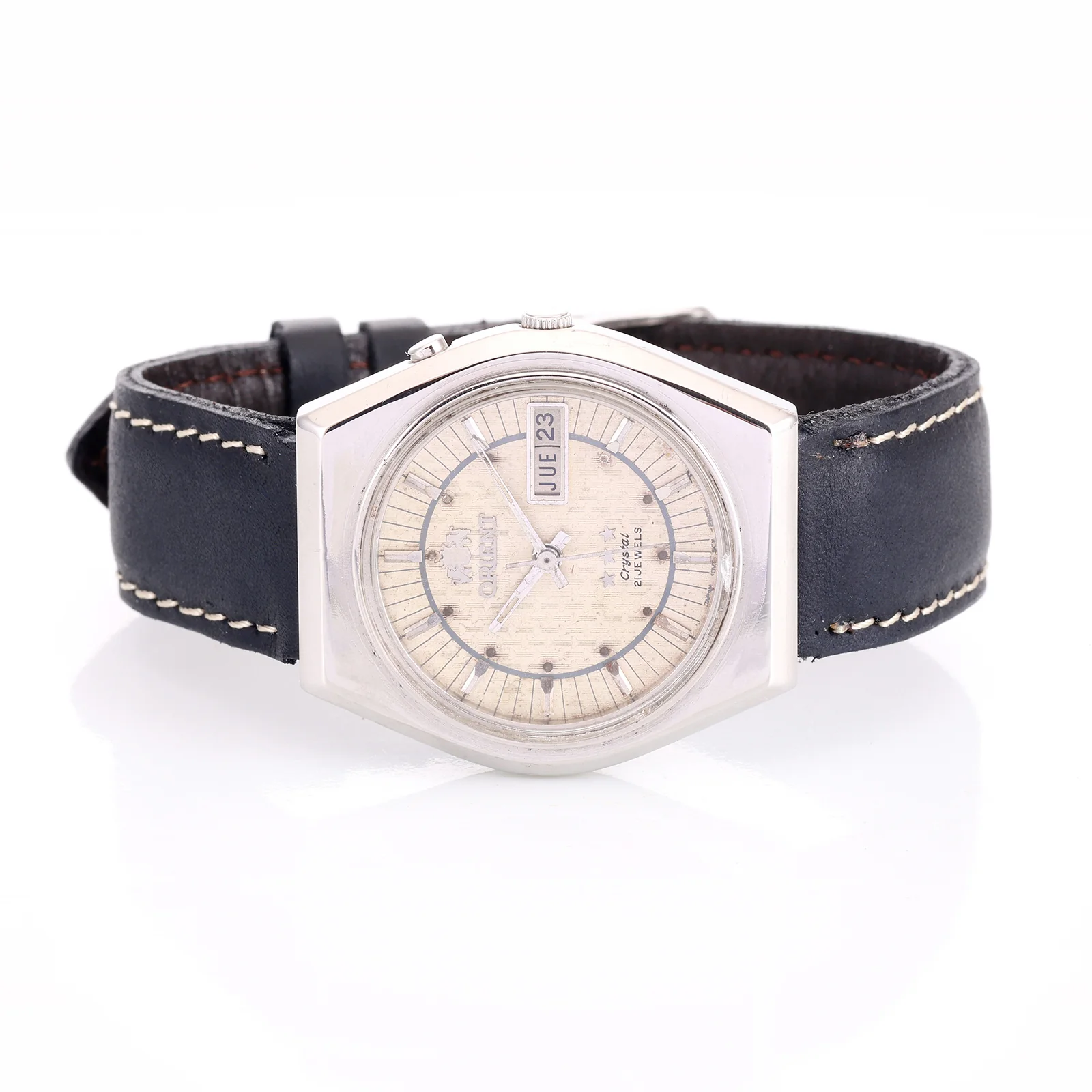 Montre Vintage Orient — 3 Stars Crystal, Cadran Lin