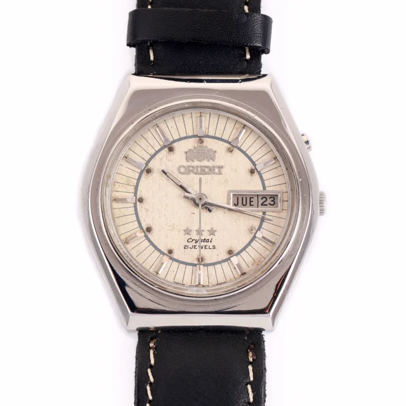 Montre Vintage Orient — 3 Stars Crystal, Cadran Lin