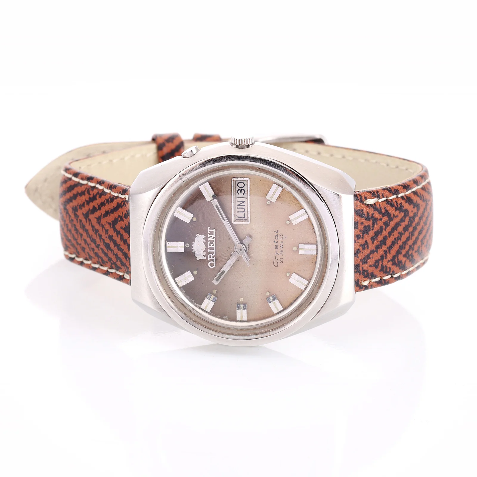 Montre Vintage Orient — Crystal Automatic 21 Jewels