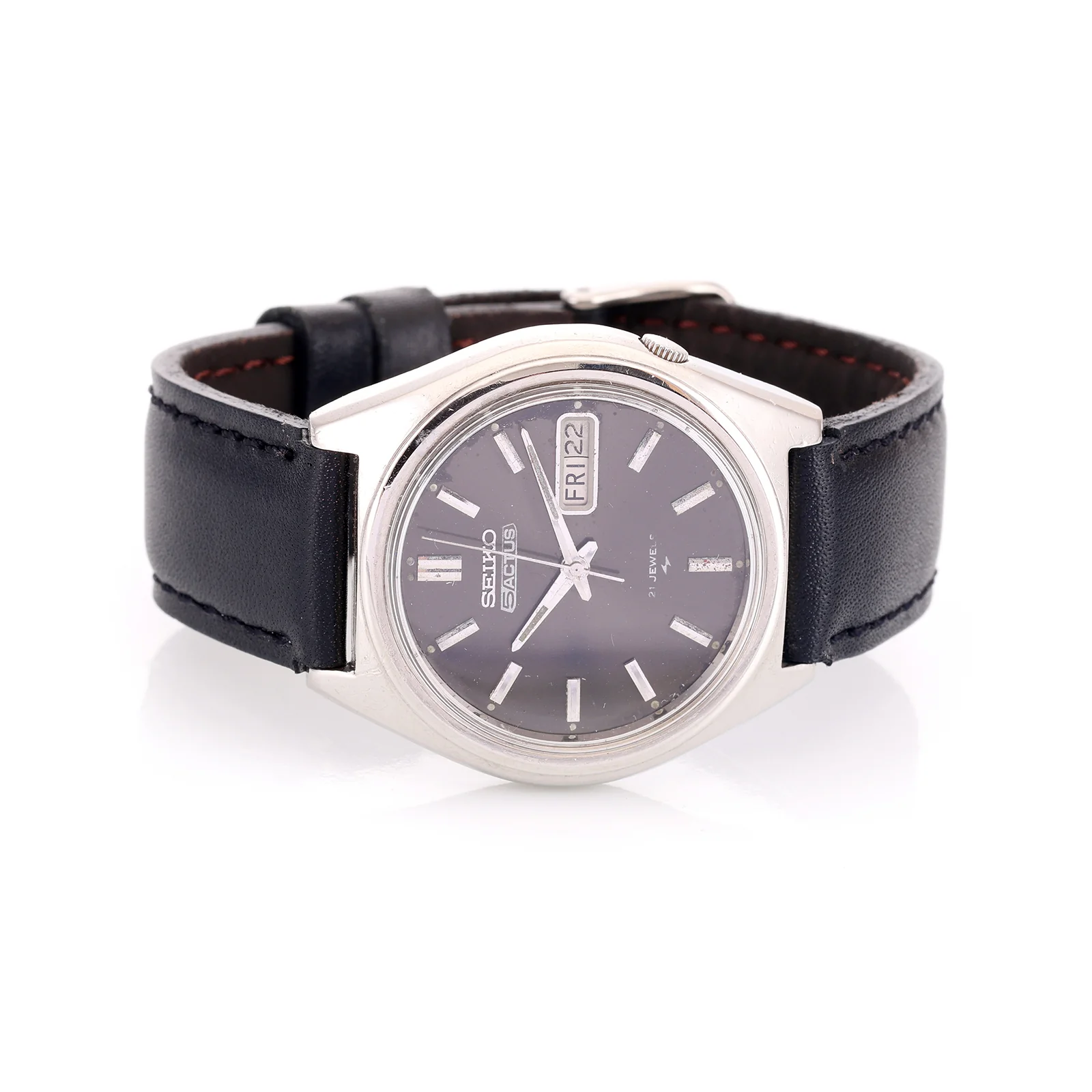 Montre Vintage Seiko 5 Actus — Réf. 7019-8010