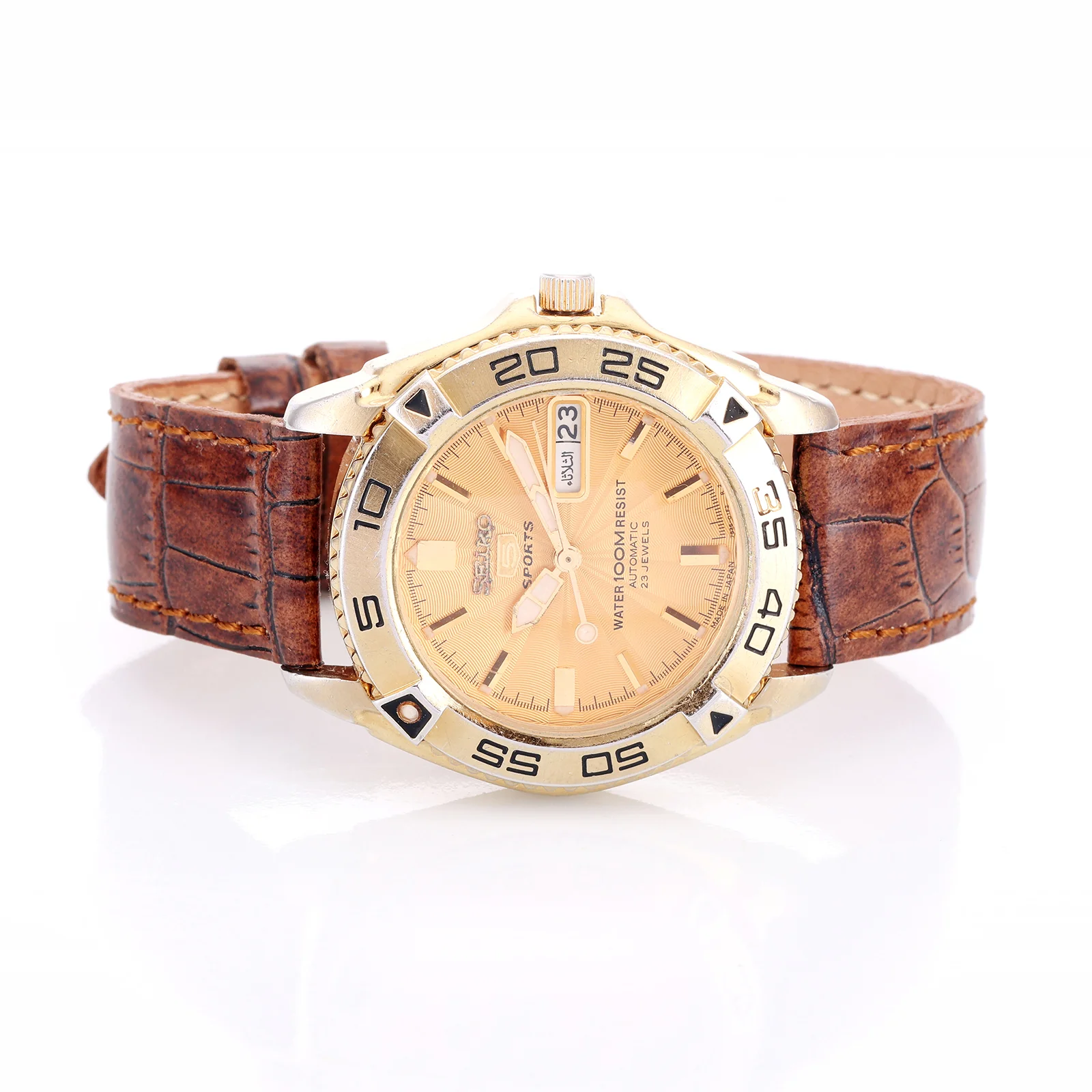 Montre Vintage Seiko 5 Sports — Réf. SNZB26J1