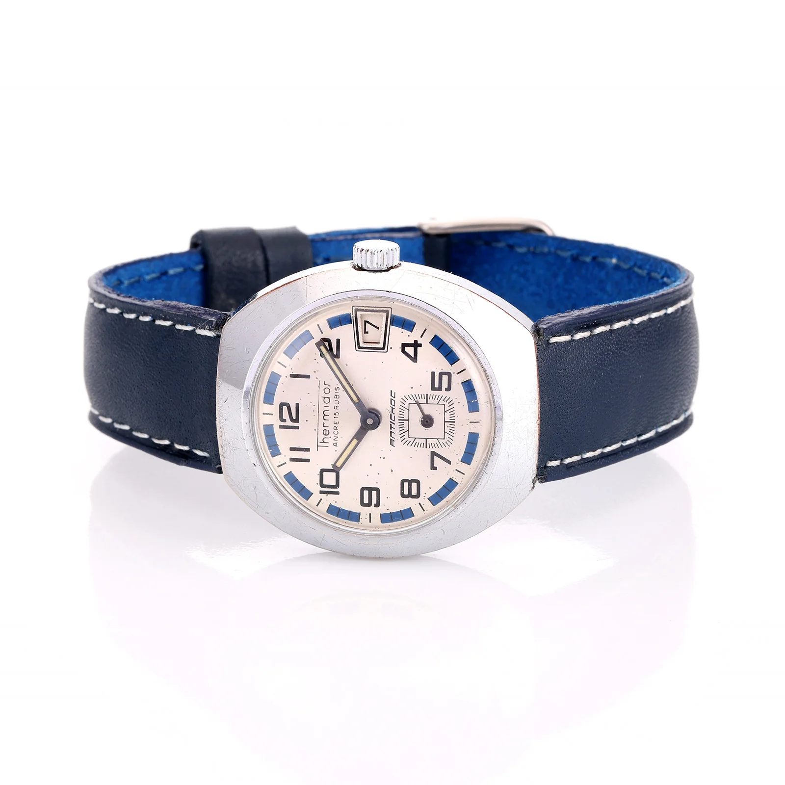 Montre Vintage Thermidor — Ancre 15 Rubis, Antichoc