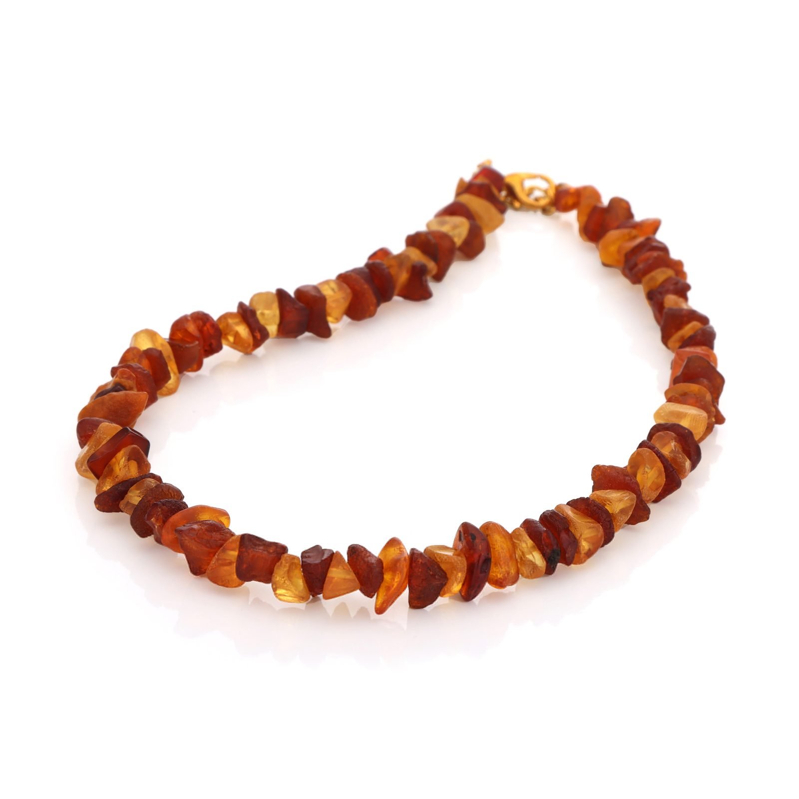 Collier Ambre Naturel — Petites Chips