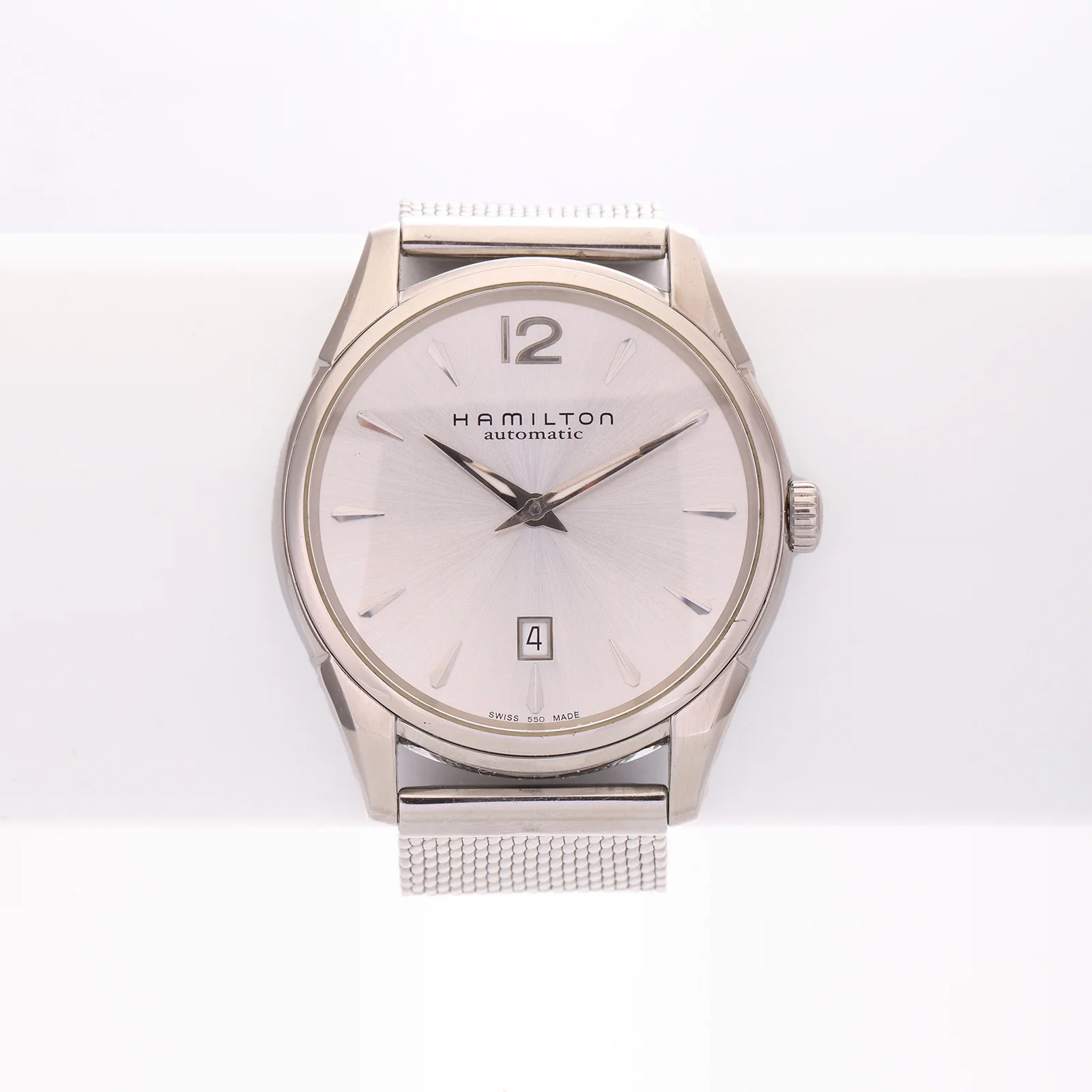 Montre Vintage Hamilton — Jazzmaster Thinline Automatic, Cadran Argenté